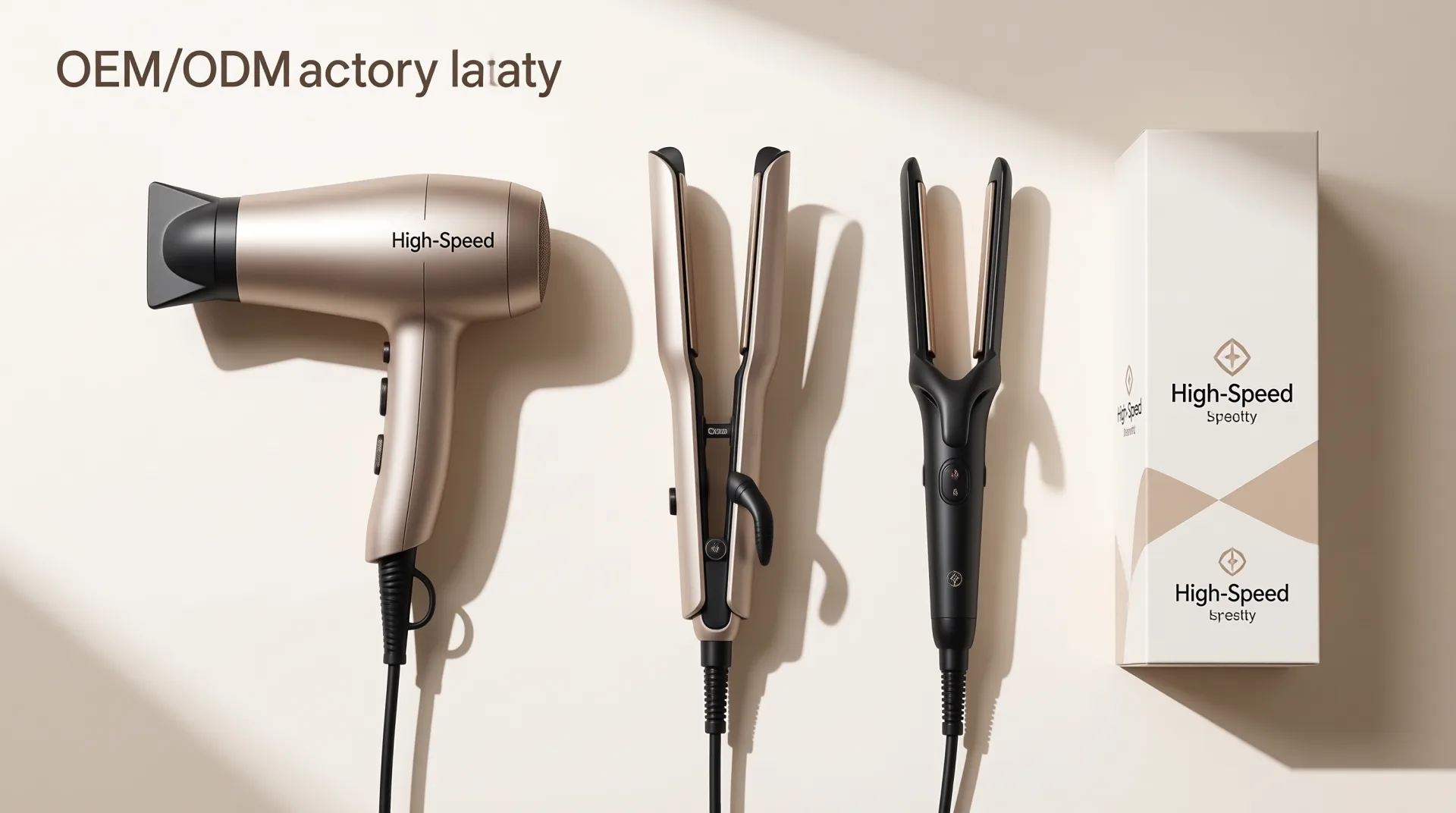 Hair styling appliance OEM product lineup